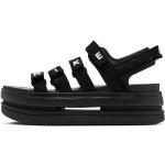 Naisten Mustat Klassiset Koon 39 Nike Sandaalit alle 3cm koroilla alennuksella 