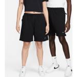 Nike Solo Swoosh Fleece Shorts - 1 - Black