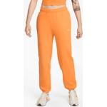 Nike Solo Swoosh Women's Fleece Trousers - Orange