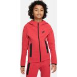 Nike Sportswear Tech Fleece Older Kids' (Boys') Full-Zip Hoodie - 1 - Red