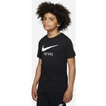 Mustat Klassiset Nike Football Lasten urheilu-t-paidat 