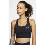 Naisten Mustat Polyesteriset Koon XS Nike Swoosh Medium tuen Kestävän muodin Urheiluliivit alennuksella 
