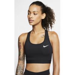 Nike Swoosh Women's Medium-Support Non-Padded Sports Bra - Black