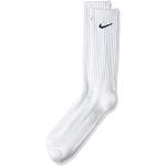 Nike SX4508 001 Men's / Women's Socks (Cushioned) - White, size: 38-42