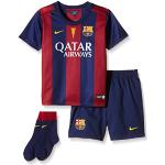 Nike Unisex Fcb Infants Home Kit Set for Children – Blue, Children's, FCB LT Boys Home Kit, blue, XS