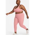 Naisten Vaaleanpunaiset Saumattomat Nike Nylonleggingsit alennuksella 