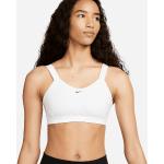 Naisten Malvanväriset Polyesteriset Koon XS Hengittävät Säädettävät Nike Vahvan tuen Juoksu Topatut rintaliivit 