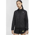Naisten Mustat Polyesteriset Koon S Hupulliset Nike Essentials Juoksutakit alennuksella 