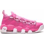 Lasten Vaaleanpunaiset Polyuretaanista valmistetut Pyöreäkärkiset Slip on -malliset Nike Air More Money Matalavartiset tennarit 