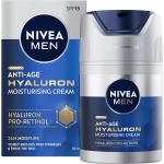 Miesten Hyaluronihappo NIVEA Saksalaiset 24h kestävät Kiinteyttävät Voidemaiset 50 ml Kasvovoiteet Epäpuhtaalle iholle Juonteiden & ryppyjen hoitoon 