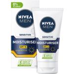 NIVEA Men Sensitive Moisturiser Face Cream SPF15 75ml