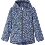 Nkfmaxi Jacket Petit Flower Outerwear Shell Clothing Shell Jacket Blue Name It
