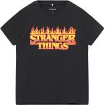 Nkmfuz Stranger Things Ss Top Bfu Tops T-shirts Short-sleeved Black Name It