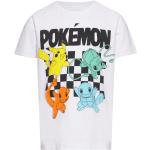 Nkmjulin Pokemon Ss Top Noos Bfu Tops T-shirts Short-sleeved White Name It