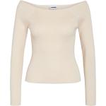 Nmjaz Ls Offshoulder Knit Top Fwd Lab 2 Tops Knitwear Jumpers Cream NOISY MAY