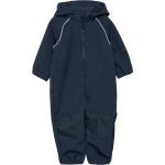 Nmnalfa Softshell Suit Solid Fo Noos Outerwear Coveralls Softshell Coveralls Blue Name It