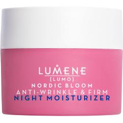 Nordic Bloom Anti-Wrinkle & Firm Night Moisturizer Beauty Women Skin Care Face Moisturizers Night Cream Nude LUMENE