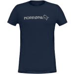 Norrøna - Women's Falketind Equaliser Merino T-Shirt - Merinovillapaita Koko XS - sininen