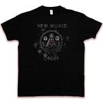 NWO HC HATE COUTURE T-SHIRT - Freemason Loge New World Order Illuminati Mason Shirt Sizes S - 5XL (XL)
