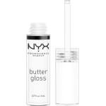 Cruelty Free Nyx Cosmetics Butter Professional-painoksen Kiiltävän pinnan jättävät 8 ml Huulikiillot 