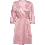 Objaileen 3/4 Sleev Dress A Ss Fair 22 C Pink Object