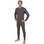 OCTAVE® Mens Thermal Underwear All In One Union Suit / Thermal Body Suit (Ex-Ex-Large, Denim)