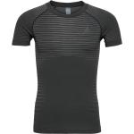 Odlo M Crewneck Ss Performance Light Sport T-shirts Short-sleeved Black Odlo