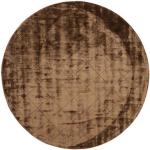 Ruskeat Viskoosiset Rugvista Pyöreät matot läpimitaltaan 200cm alennuksella 