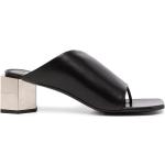 Off-White Hexnut chunky-heel 55mm mules - Black