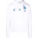 Off-White LA Dodgers logo-print hoodie