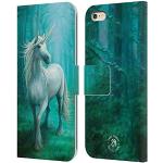 Official Anne Stokes Design Spirit Leather Wallet Mobile Phone Case Cover For Apple iPhone Mobile Phone -