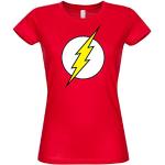 The Flash Emblem Girly T-Shirt (Red), Größe:XL