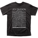 Old Glory - Joy Division - Mens Unknown Pleasures T-shirt Small Black
