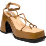 Naisten Keltaiset Koon 39 Eytys Korkeakorkoiset sandaalit 