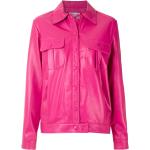 Olympiah Cuir leather jacket - Pink
