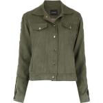 Olympiah NÃ¡poles lace-up detail jacket - Green