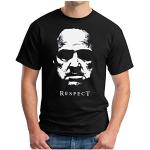 Om3 - Pate Respect - T-Shirt Mafia Marlon Brando The Godfather New York, 4xl, Black