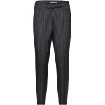 Onlpoptrash-Naja Fine Stripe Pnt Noos Bottoms Trousers Slim Fit Trousers Grey ONLY