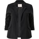 Naisten Mustat Polyesteriset Koon 4 XL Vuoratut Only Carmakoma Plus-koon takit talvikaudelle 