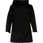 Naisten Mustat Kankaiset Koon 4 XL Hupulliset Only Carmakoma Plus-koon hupulliset takit 