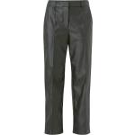 Only - Housut onlHera Faux Leather Straight Pant - Musta - W27/L32