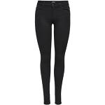 ONLY Women's Skinny Plain Trousers Black Black - Black - UK 16/L34