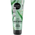 ORGANIC SHOP Aloe & Avocado Deep Hydration Face Mask 75ml
