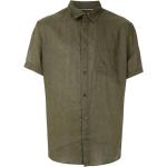 Osklen linene Classic shirt - Green