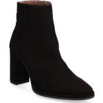 Ostro Shoes Boots Ankle Boots Ankle Boots With Heel Black Wonders