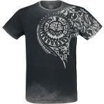 Outer Vision T-paita - Burned Tattoo - S- 4XL - varten Miehet - Harmaa