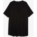 Oversized shirt dress - Black