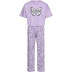 Lasten Kotimaiset Violetit Koon 128 Lindex - Pyjamat verkkokaupasta Boozt.com 