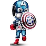 Pandora Marvel x Pandora Sterling Silver enamel Captain America hela 793129C01