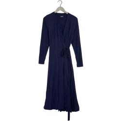 Papu belted wrap dress, midnight blue | woman M